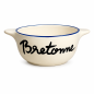 Preview: Bretonische Ohrenschale mit Aufschrift Bretonne von Pied de Poule